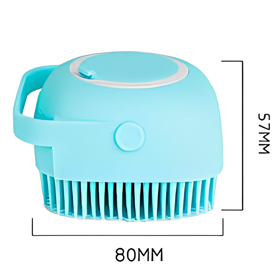 Dog Bath & Grooming Brush